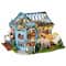 Wizardi Miniature Roombox: Rose Garden Tea House Dollhouse Kit